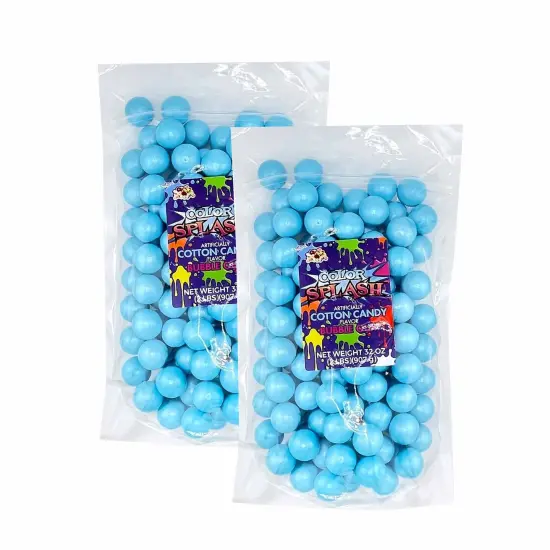 Splash 1" Gumballs Blue Pearl 2Lbs {2}