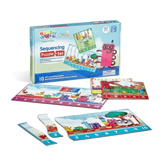 Numberblocks Sequencing Puzzle Set {1}