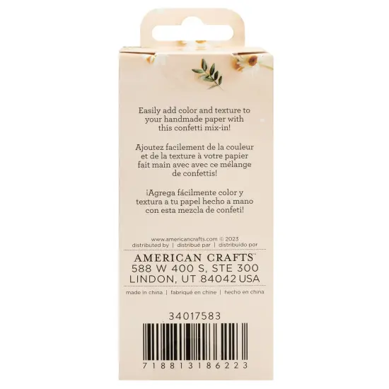 American Crafts Handmade Paper Mix-Ins-Confetti Squares {2}