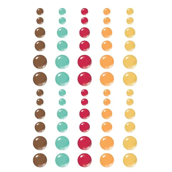 Say Cheese Wild Enamel Dots-Glossy {2}