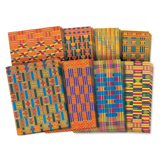 African Textile Paper, 8-1/2" x 11", 32 Sheets {1}