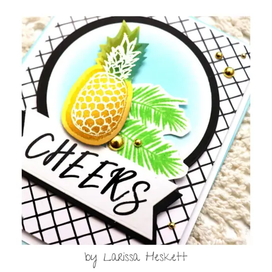 Deco Foil Adhesive Transfer Sheet by Brutus Monroe 5.9"X5.9"-Summer Sizzle {4}