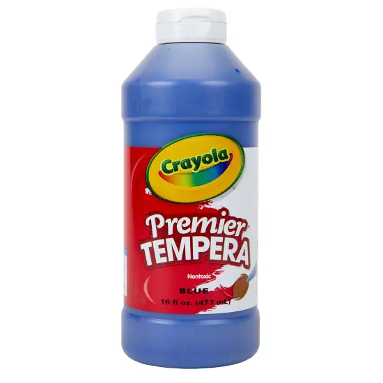 Premier Tempera Paint 16 oz, Blue {1}