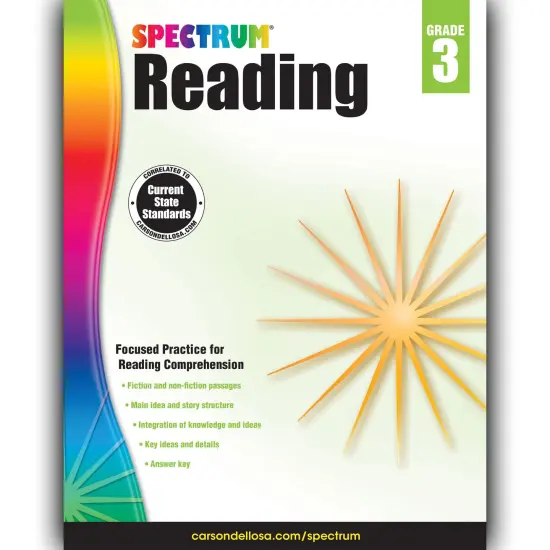 Reading Workbook, Grade 3, Paperback {1}
