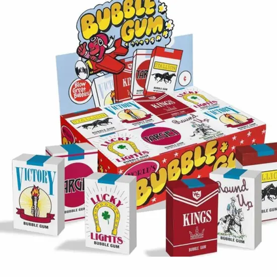 World Bubblegum Cigarettes 24ct {2}