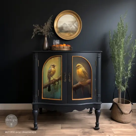 Prima Re-Design Decoupage Decor Tissue Paper-Avian Dreamscape {2}