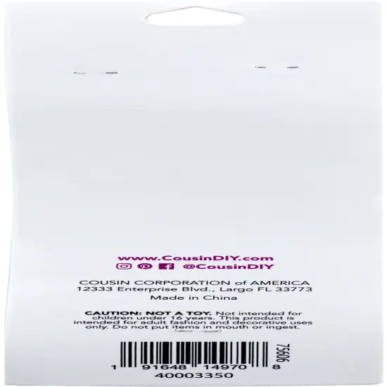 CousinDIY Acrylic Pearl Flatbacks 9mm-Pastel {3}