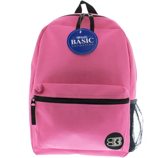 Basic Backpack 16" Fuchsia {1}