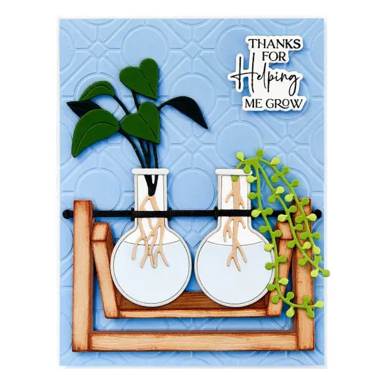 Spellbinders Etched Dies By Annie Williams-Propagation Garden Frames {4}