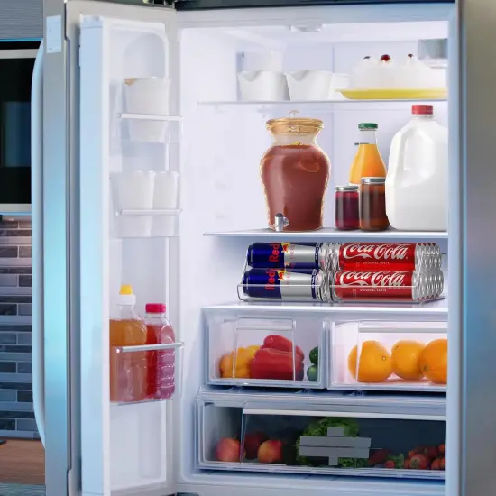 Sorbus Skinny Soda Can Organizer 2 Pack - Slim Can Holder and Drink Dispenser {3}