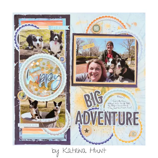 Deco Foil Adhesive Transfer Sheets by Unity 5.9" x 5.9"-Sentiments 1 {6}