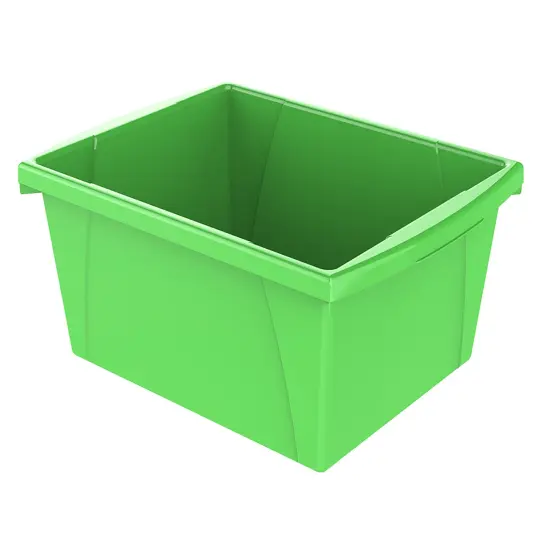Small Classroom Storage Bin, Green {1}
