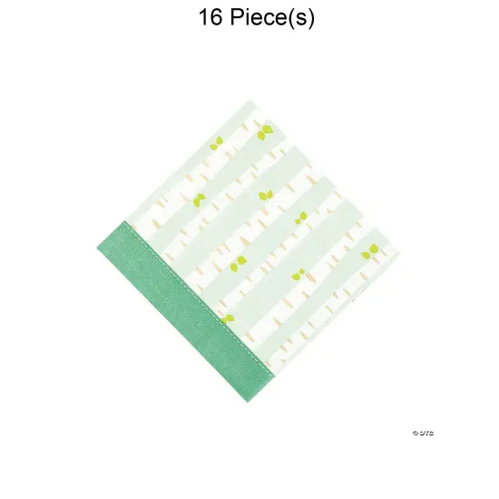 Woodland Party Birch Tree Luncheon Napkins 16 Pc {1}