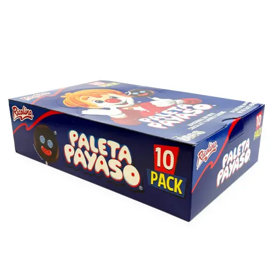 Ricolino Paleta Payaso 10Ct New {1}