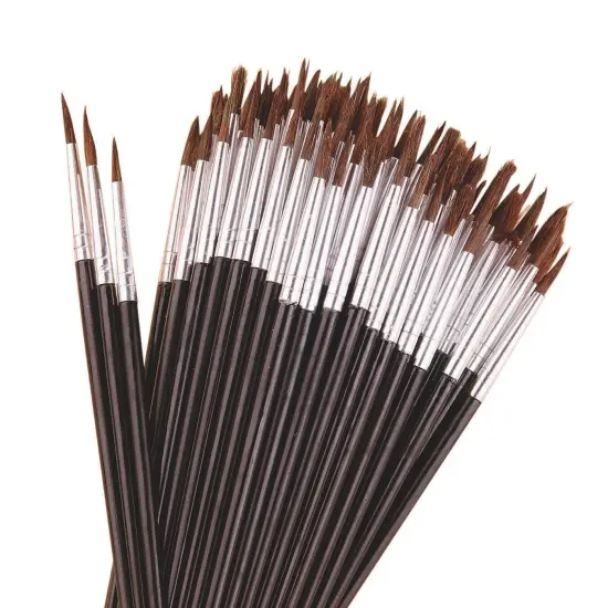 Pointed Round Brushes (Pack of 144) {1}