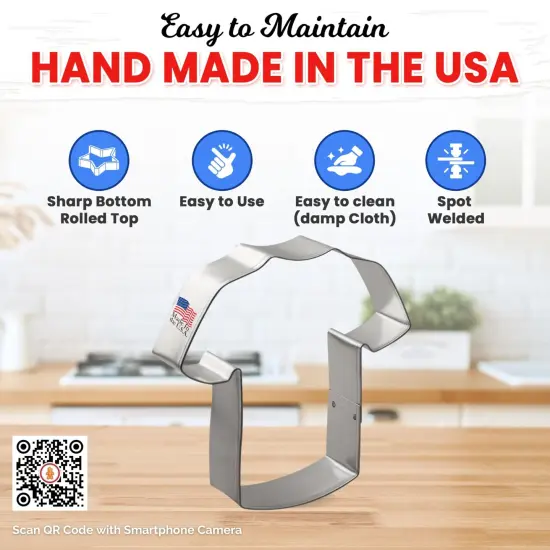 Groovy Cookie Cutter 3 Pc Set. USA Tin Plate Steel - By CookieCutter.Com {5}