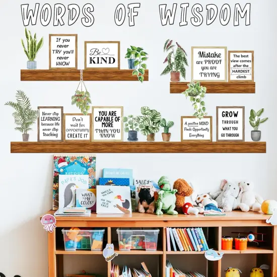 Greenery Classroom Decor Bulletin Board {4}