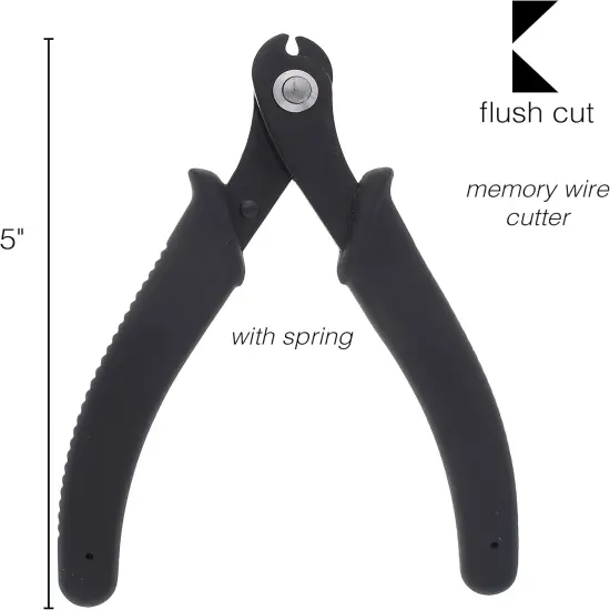 The Beadsmith Hi-Tech Memory-Wire Cutters, Wire-Cutting Pliers, Jewelry Making Supplies {3}