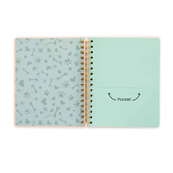 If Dogs Could Talk Spiral Notebook, Hardcover Journal {3}