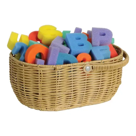 Kaplan Early Learning Company Wicker Storage Basket - Set of 2 {4}