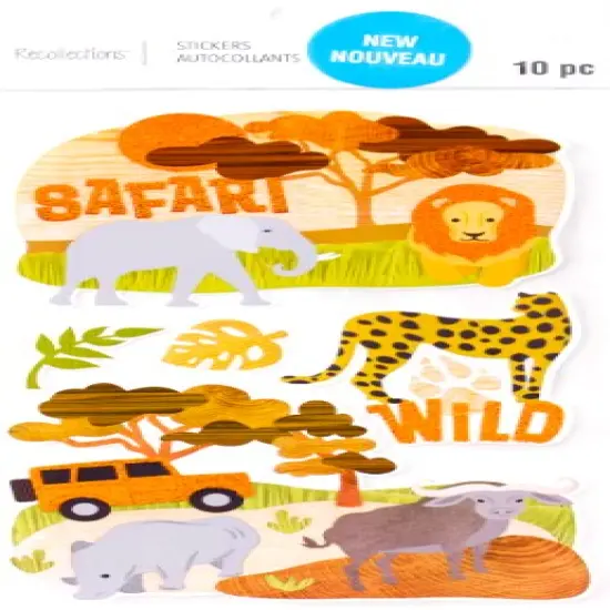 Recollections Safari Stickers {1}