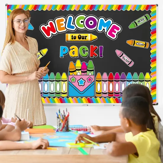 Welcome to Our Pack Bulletin Board Decorations {5}