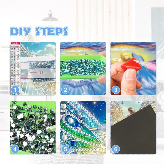 Angel Diamonds Painting Kits 12x12Inch {5}