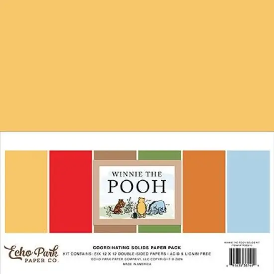 Echo Park Winnie the Pooh Solids Kit {1}