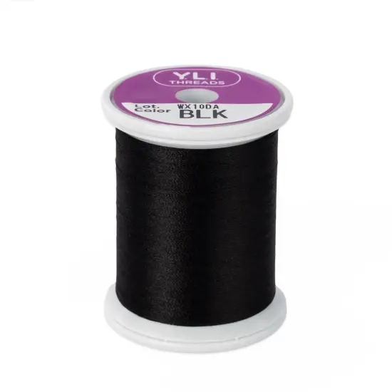 Silk #100 - Black Spool {1}