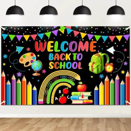 Welcome Back to School Banner(Color-2) {1}