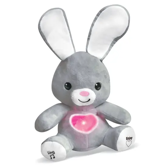 Collections Etc Musical Floppy Eared Peek-a-Boo Bunny with Lights and Sounds {1}