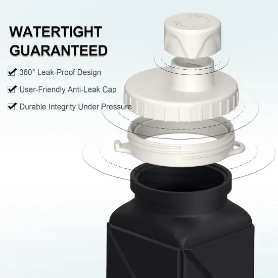 Silicone Foldable Portable Water Bottle {3}