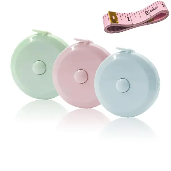 3 Pack Tape Measure Measuring Tape for Body Fabric Sewing {1}