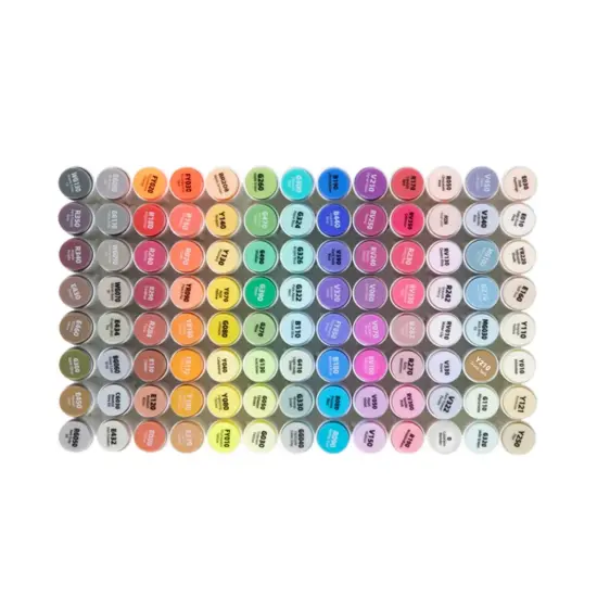 Ohuhu 104-Color Alcohol-Based Markers - Dual Tips Art Markers - Honolulu/ Honolulu B Series {1}
