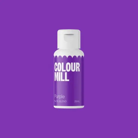 20ml Purple Oil Based Colouring for Vibrant Buttercream Ganache Fondant Cake Batter and More {3}