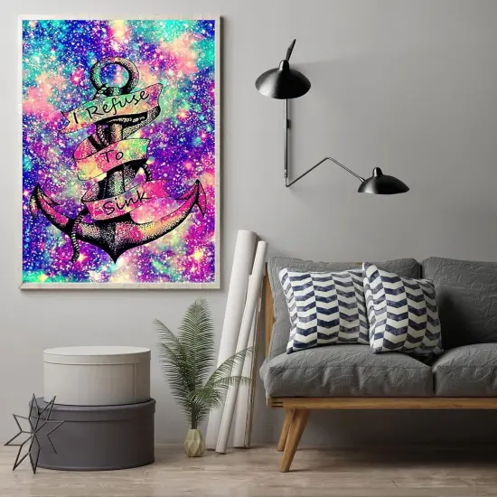 Diamond Painting Kits for Adults 5D（I Refuse to Sink） {2}