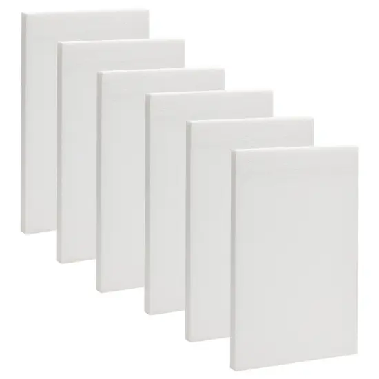 1 Inch Thick Foam Board Sheets - 6 Pack 17x11 Inch Polystyrene Rectangles for DIY Crafts, Insulation, Sculptures, Models (White) {1}