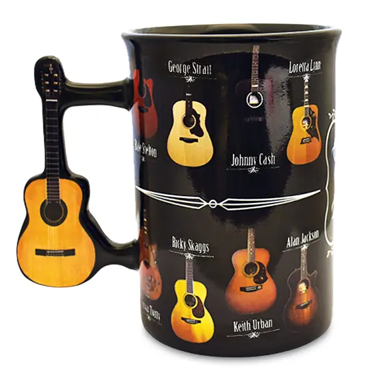 Collections Etc Country Music Legends Ceramic 16 oz. Mug {4}
