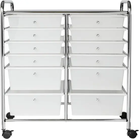 Rolling Storage Cart and Organizer - 12 {3}