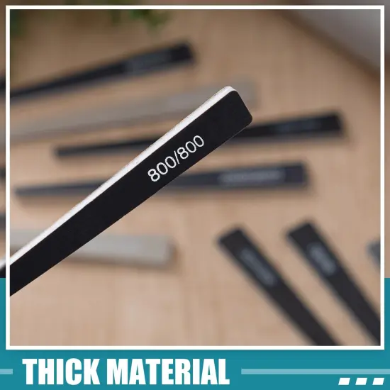 20 Pcs Sanding Sticks for Plastic Models Polishing Sticks Assorted Metal and Wood Sanding Tools Accessory for Model Craft Amateur Beginner(Low Grits and High Grits,Groovy Style) {5}