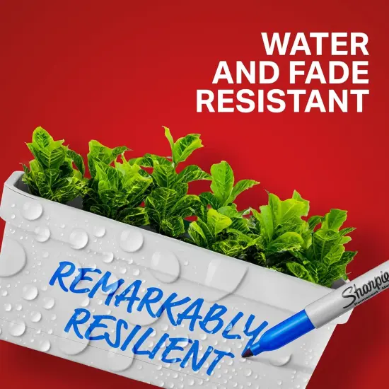 Sharpie Permanent Markers &ndash; Fine Point, Assorted Color Set {6}