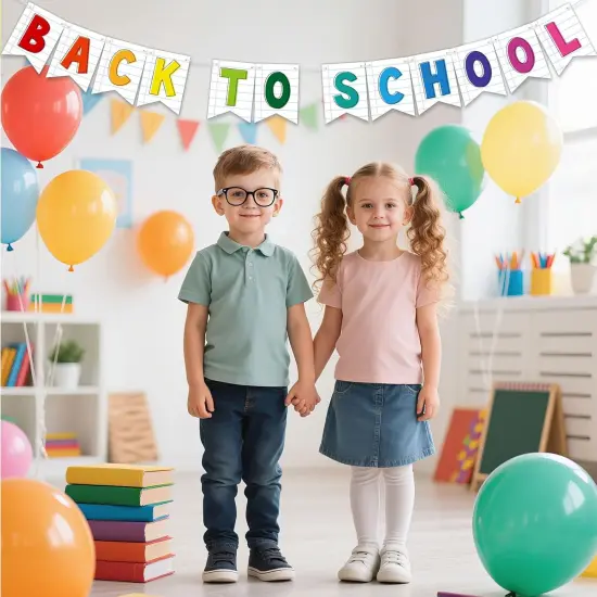 Back to School Decorations (Multicolour) {3}