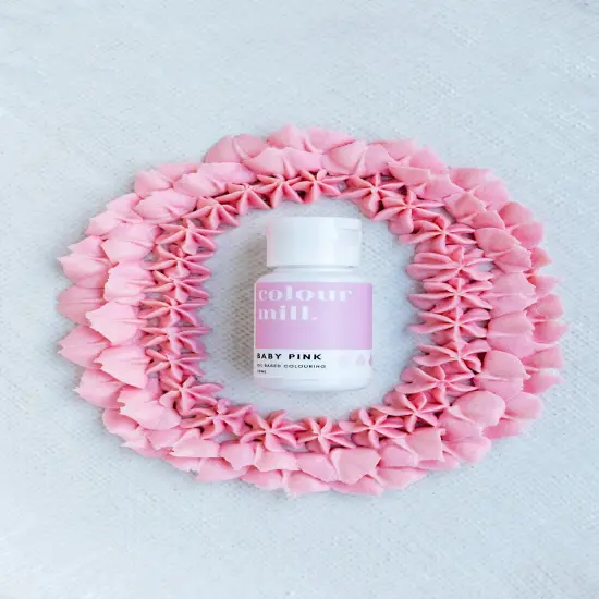 20ml Baby Pink Oil Based Colouring for Vibrant Buttercream Ganache Fondant Cake Batter and More {4}