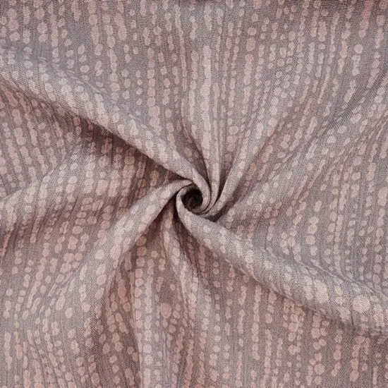 Rayon Crinkle Rose Dust 1 Yard Soft Textured Rayon Fabric for Apparel & Dresses, 50/52&rdquo; Wide {3}