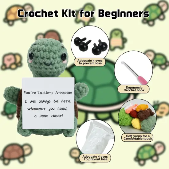 Positive Mini Crochet Animals {3}