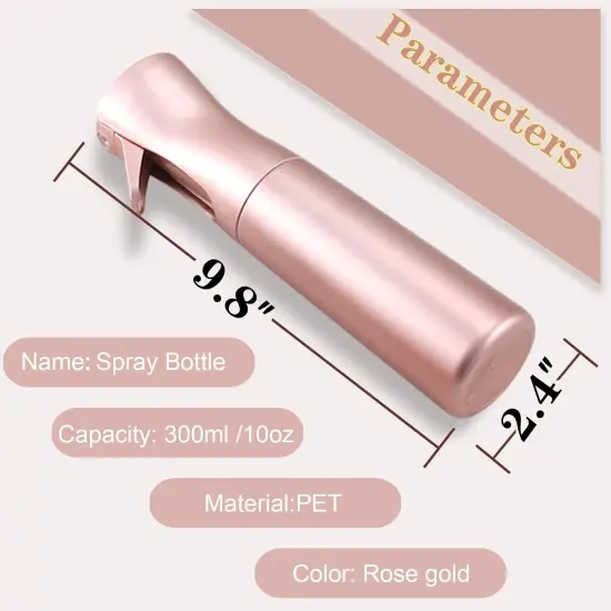 Empty Spray Bottles 10 Oz - Rose Gold {2}