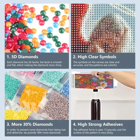 Angel Diamond Art Kits for Beginners {4}