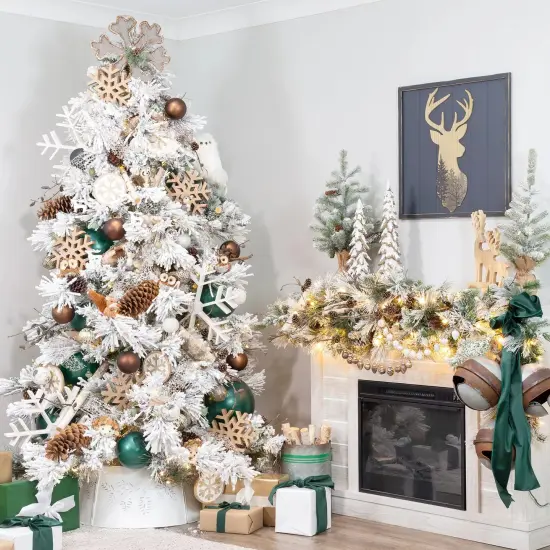 Woodland Friends Figurines Fox Owl Hedgehog Forest Decor Set {3}