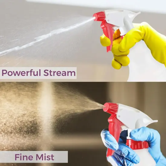 2 Pack Plastic Spray Bottle - 16oz {3}