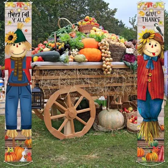 Thanksgiving Hanging Banners {3}